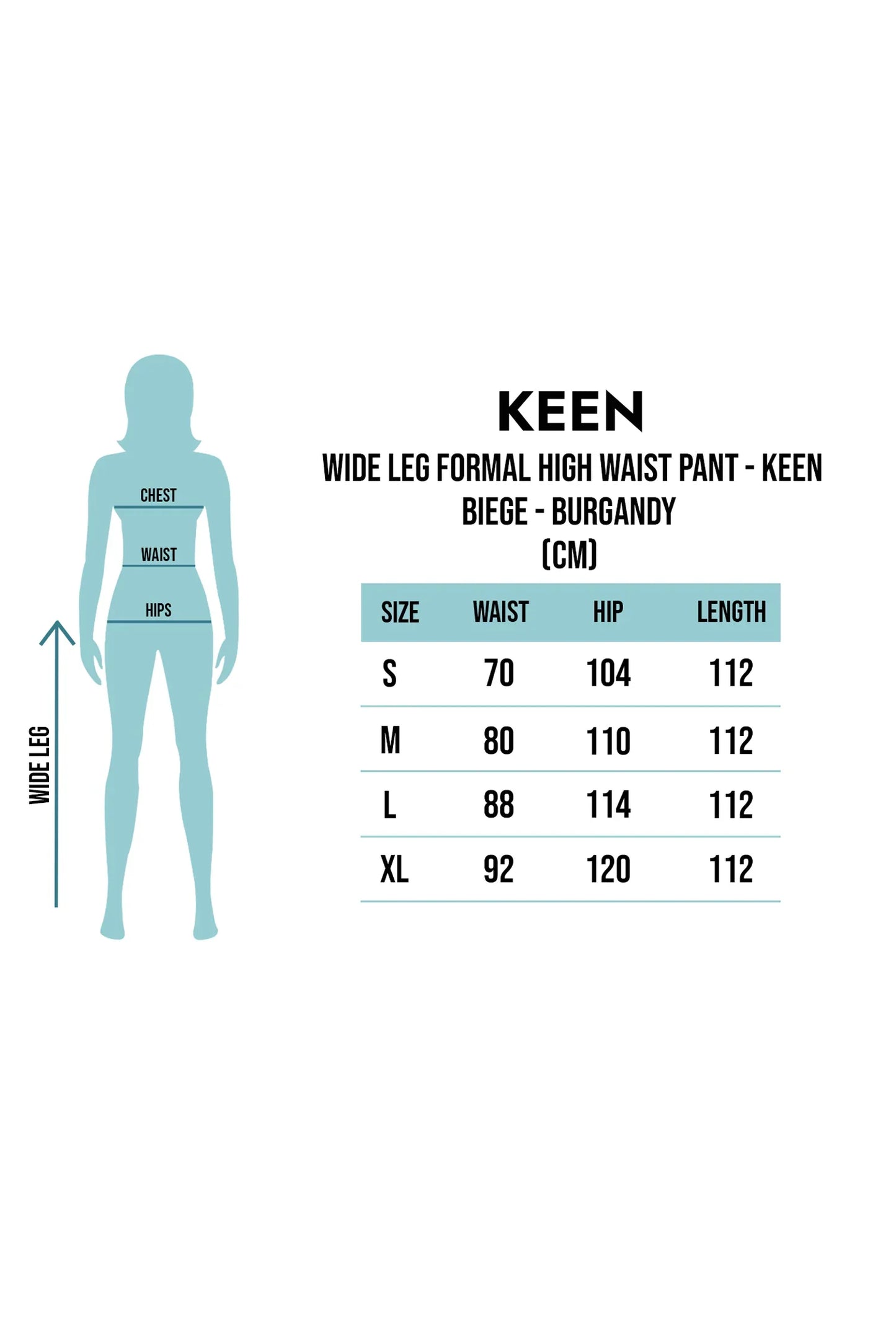 Wide Leg Formal High Waist Pant